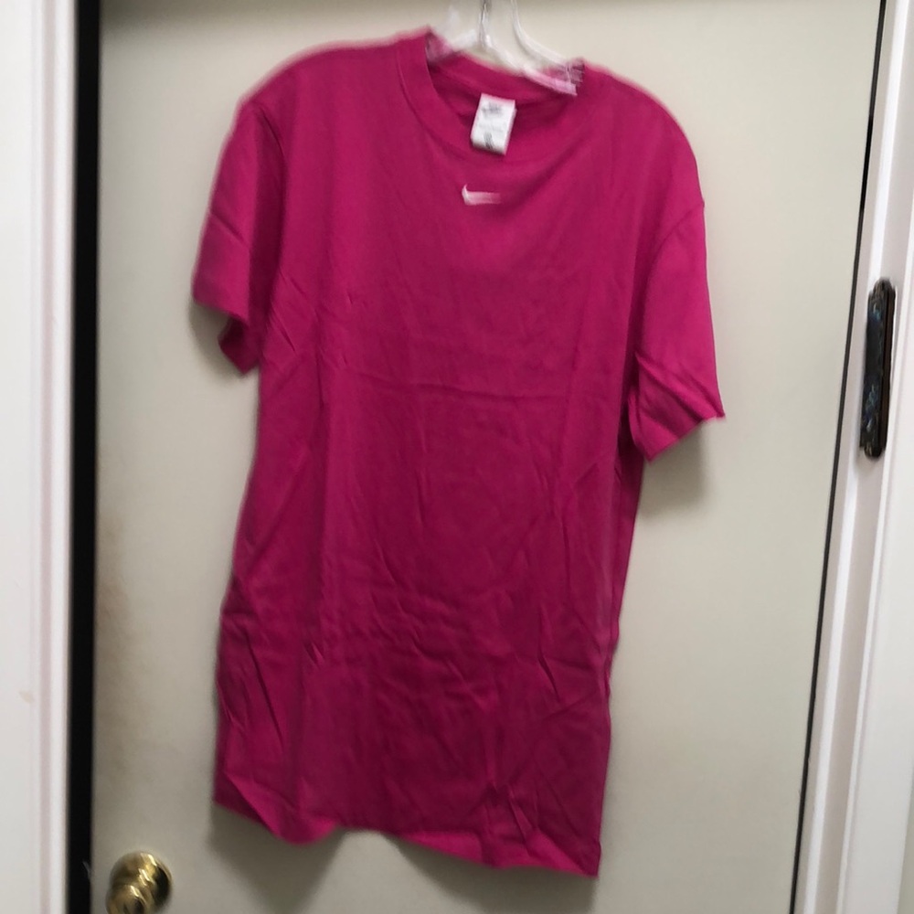 Nike Fuchsia Crew Neck Tee